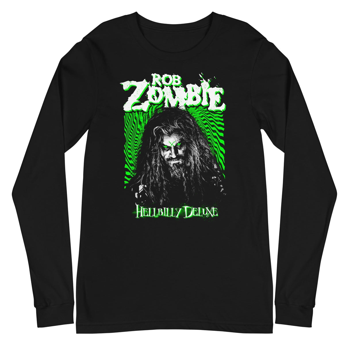 Rob Zombie - Hellbilly Green Long Sleeve T-Shirt ()