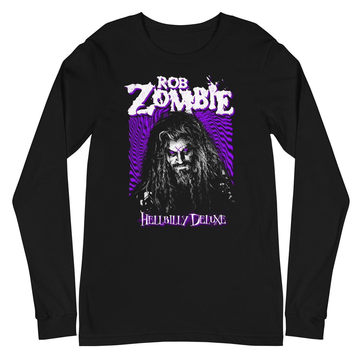 Rob Zombie - Hellbilly Purple Long Sleeve T-Shirt ()