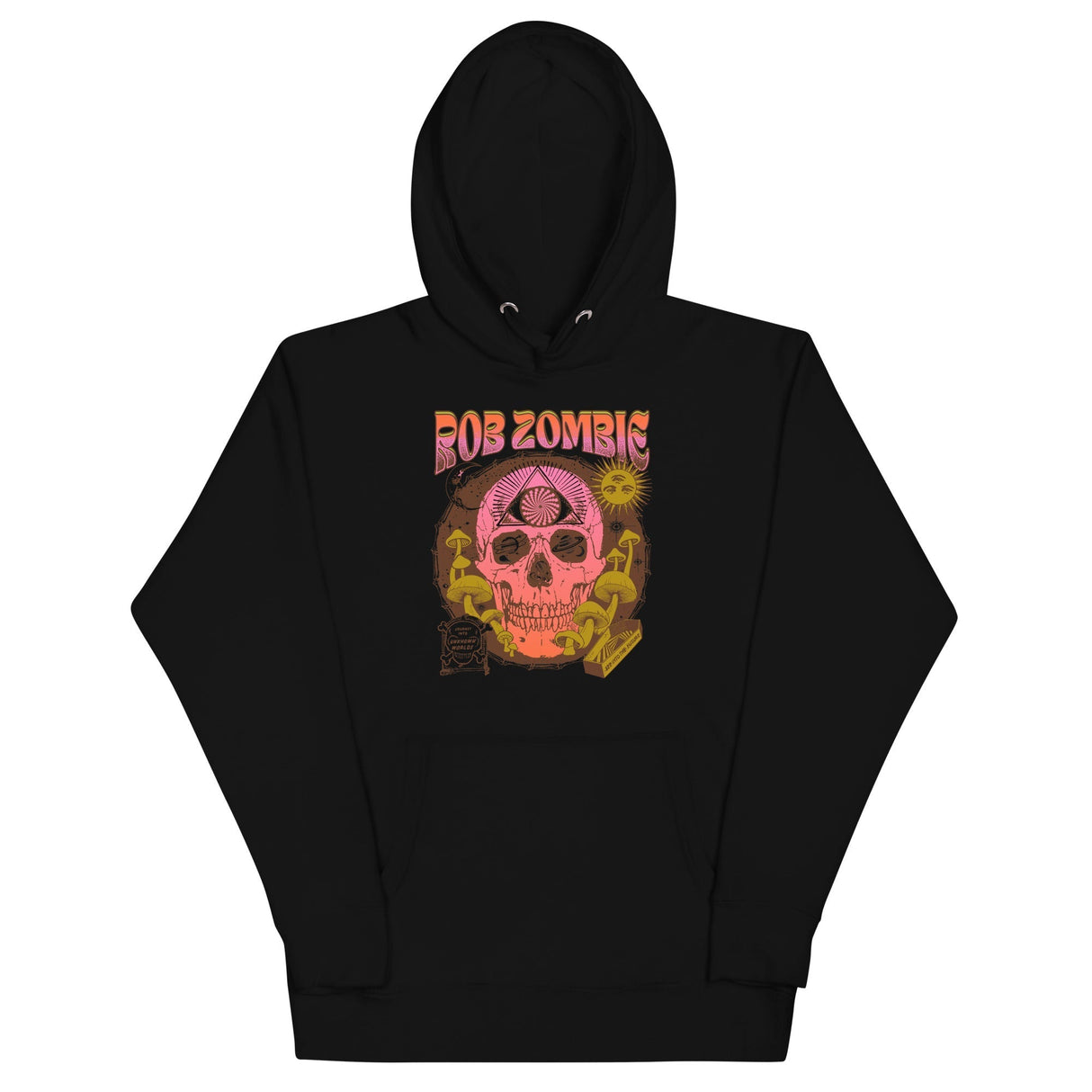 Rob Zombie - Hippie Skull Hoodie ()