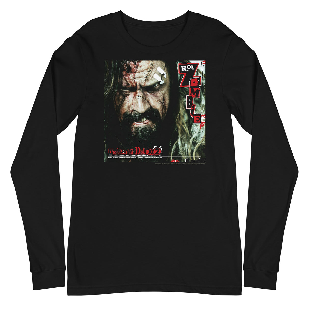 Rob Zombie - Ransom Note Long Sleeve T-Shirt ()