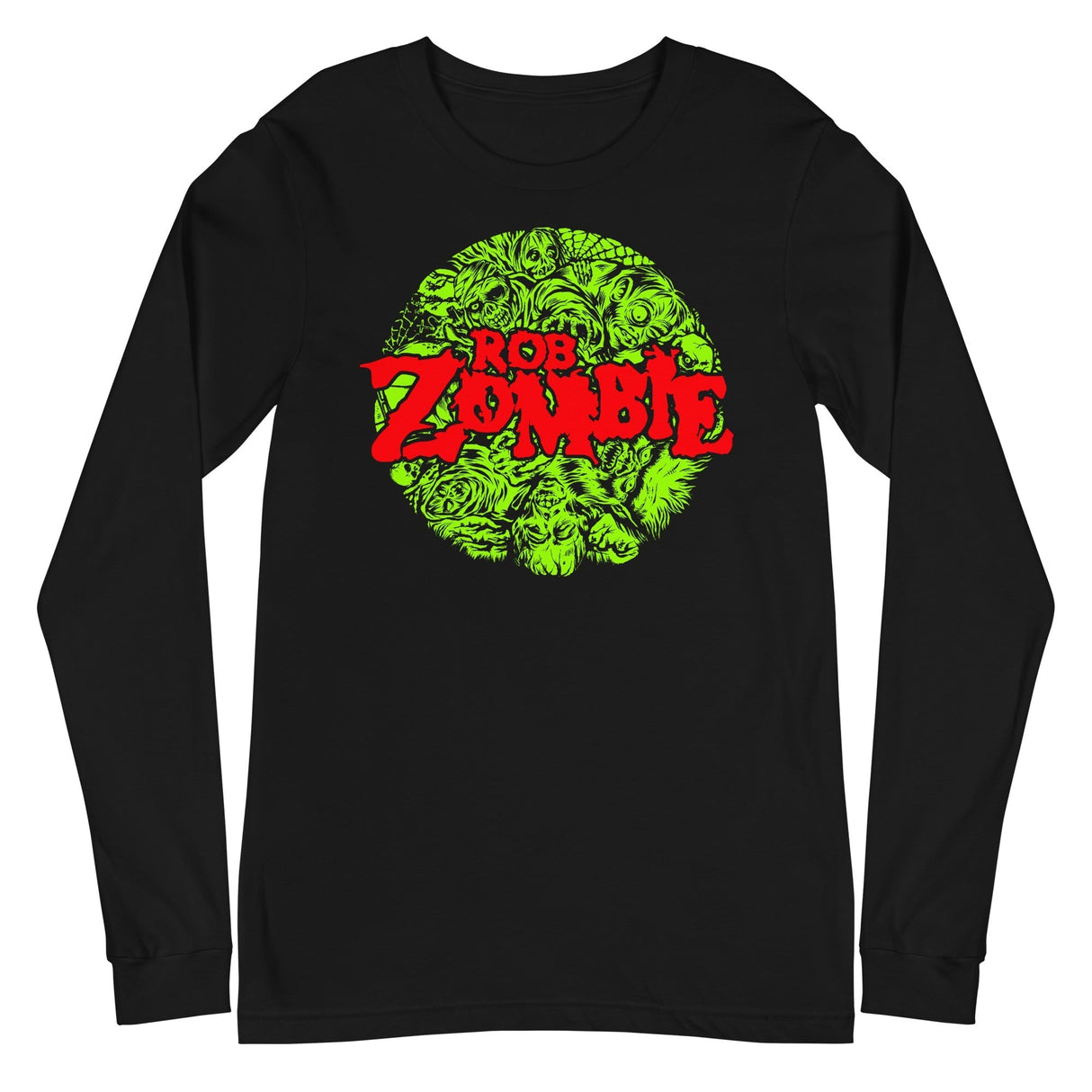 Rob Zombie - Slime Logo Long Sleeve T-Shirt ()