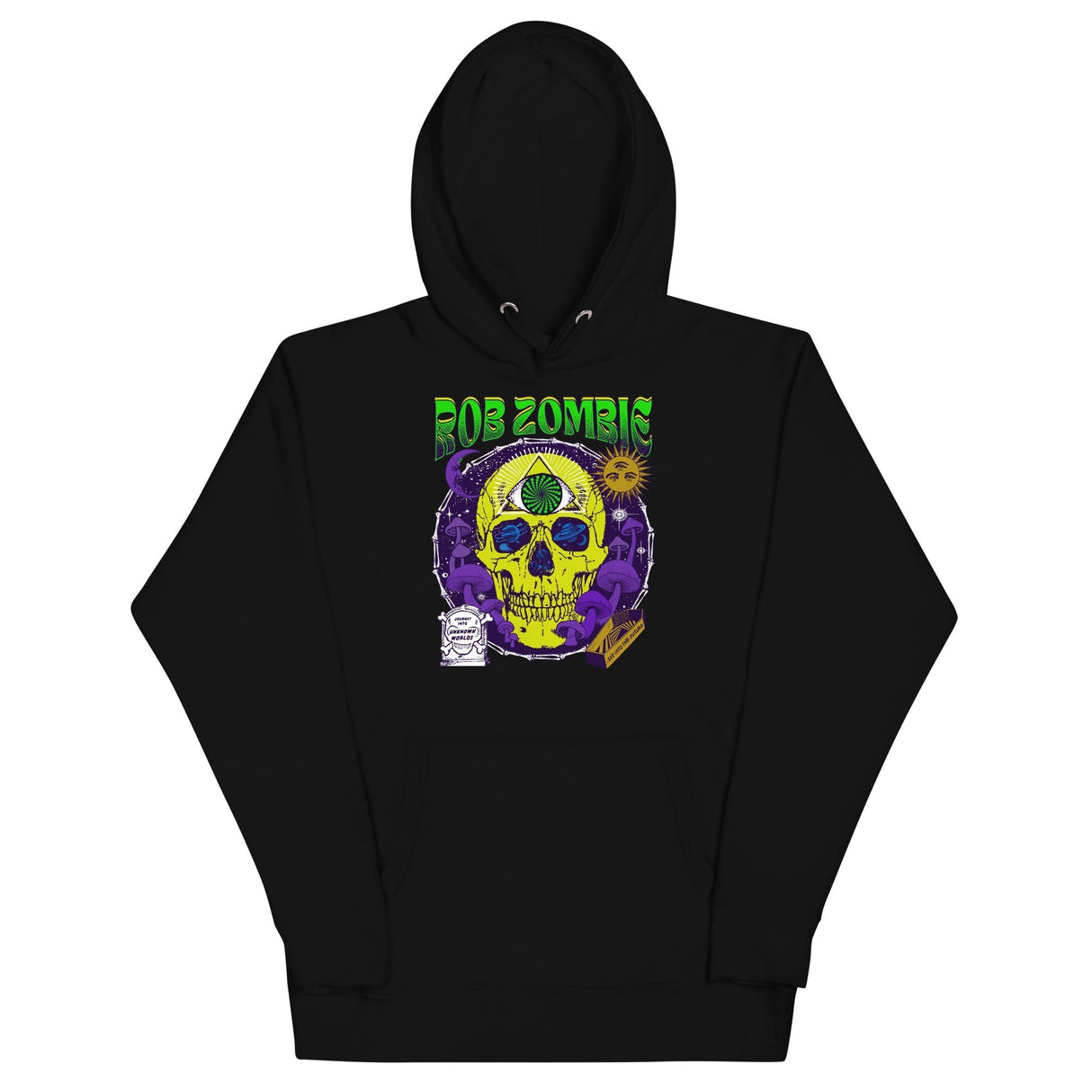 Rob Zombie - Yellow Skull Hoodie ()