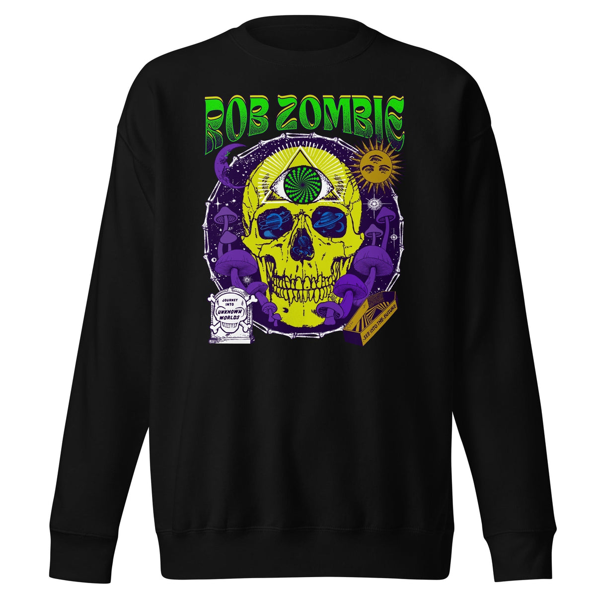 Rob Zombie - Yellow Skull Sweatshirt ()