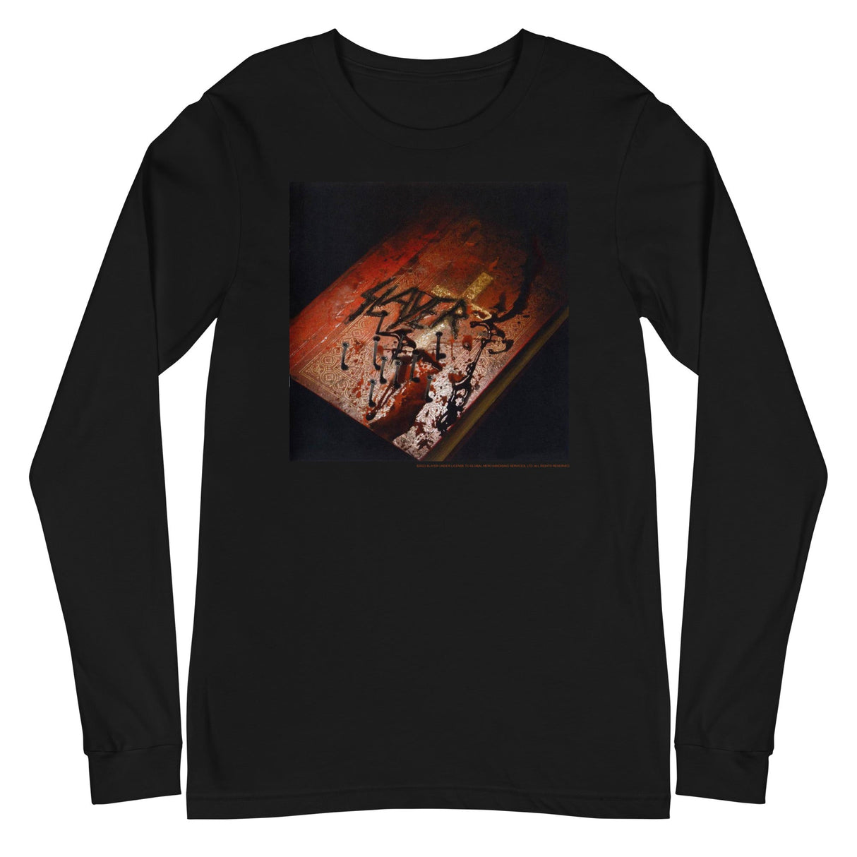 Slayer - Bible Logo Long Sleeve T-Shirt ()