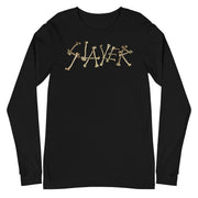 MERCHMOMENT Slayer - Bone Logo Long Sleeve T-Shirt [Apparel]