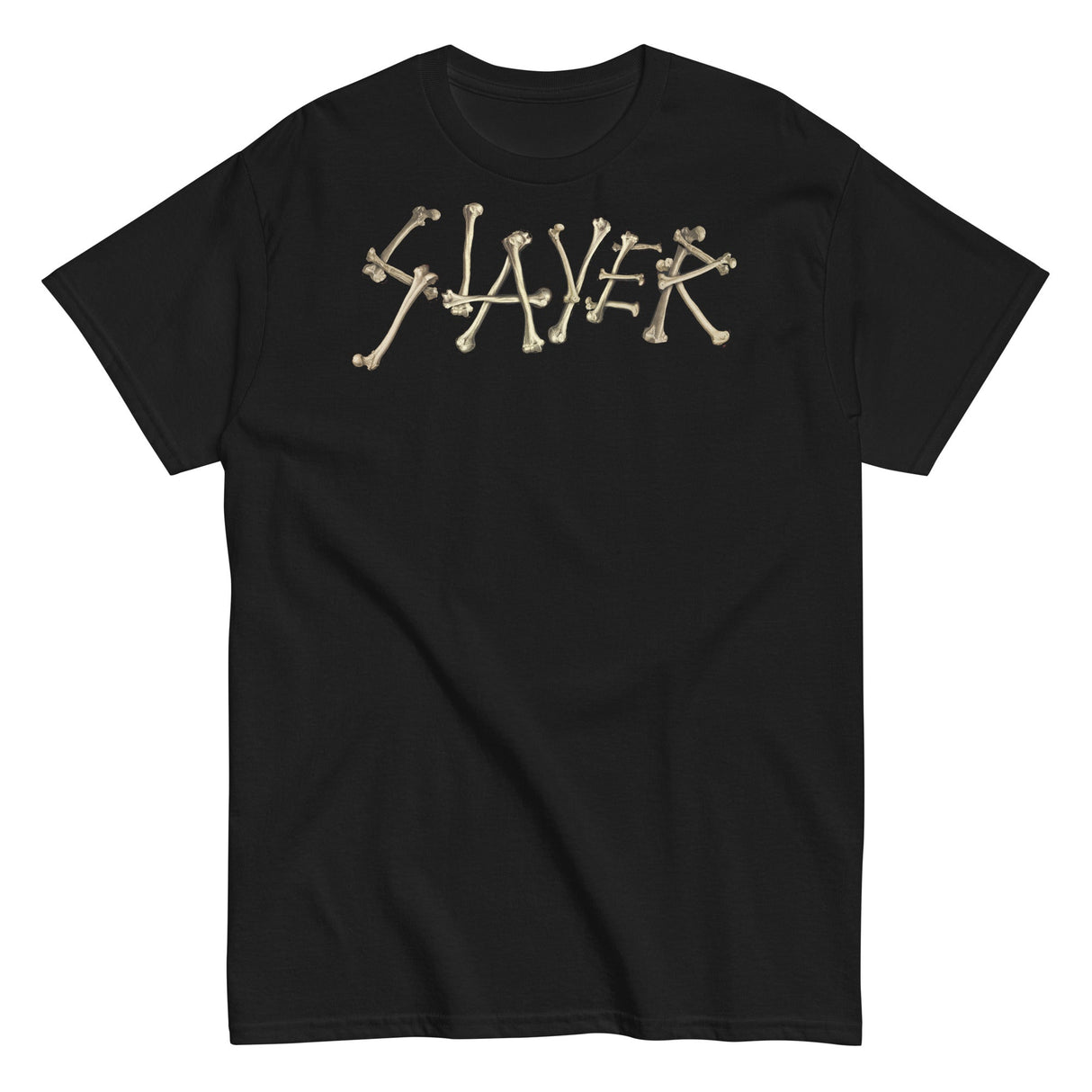 MERCHMOMENT Slayer - Bone Logo T-Shirt [Apparel]