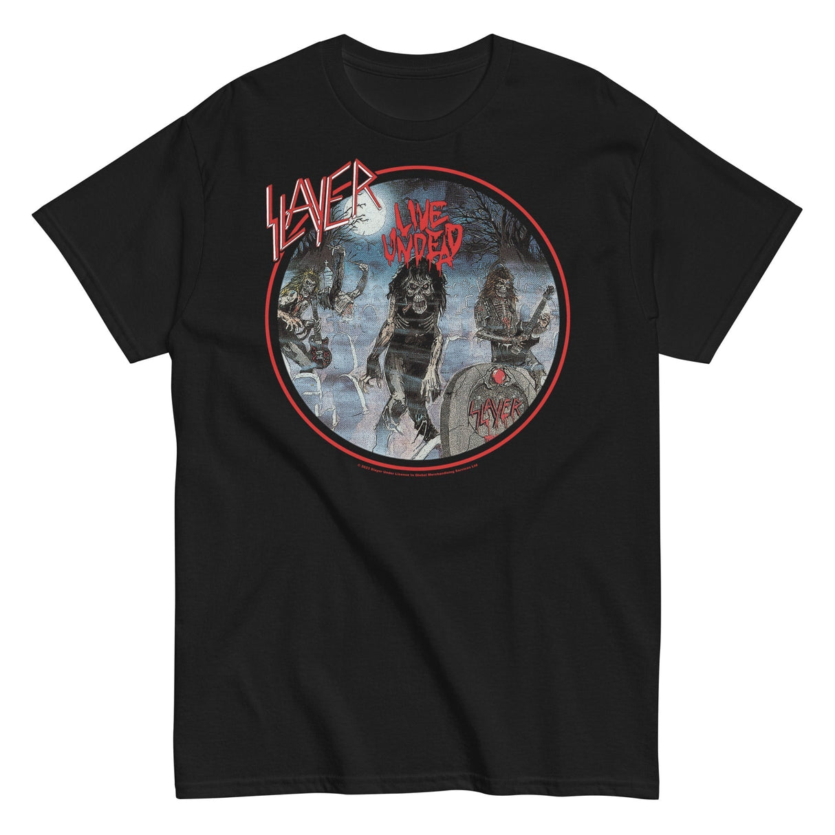 MERCHMOMENT Slayer - Death Rock T-Shirt [Apparel]