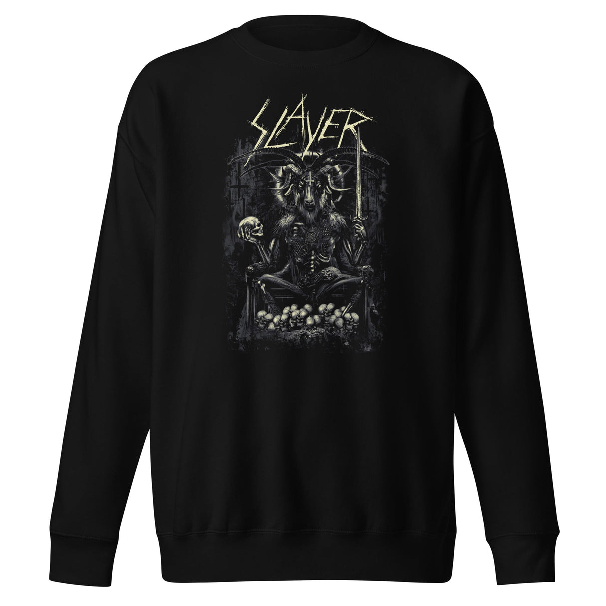 MERCHMOMENT Slayer - Demon Head Sweatshirt [Apparel]