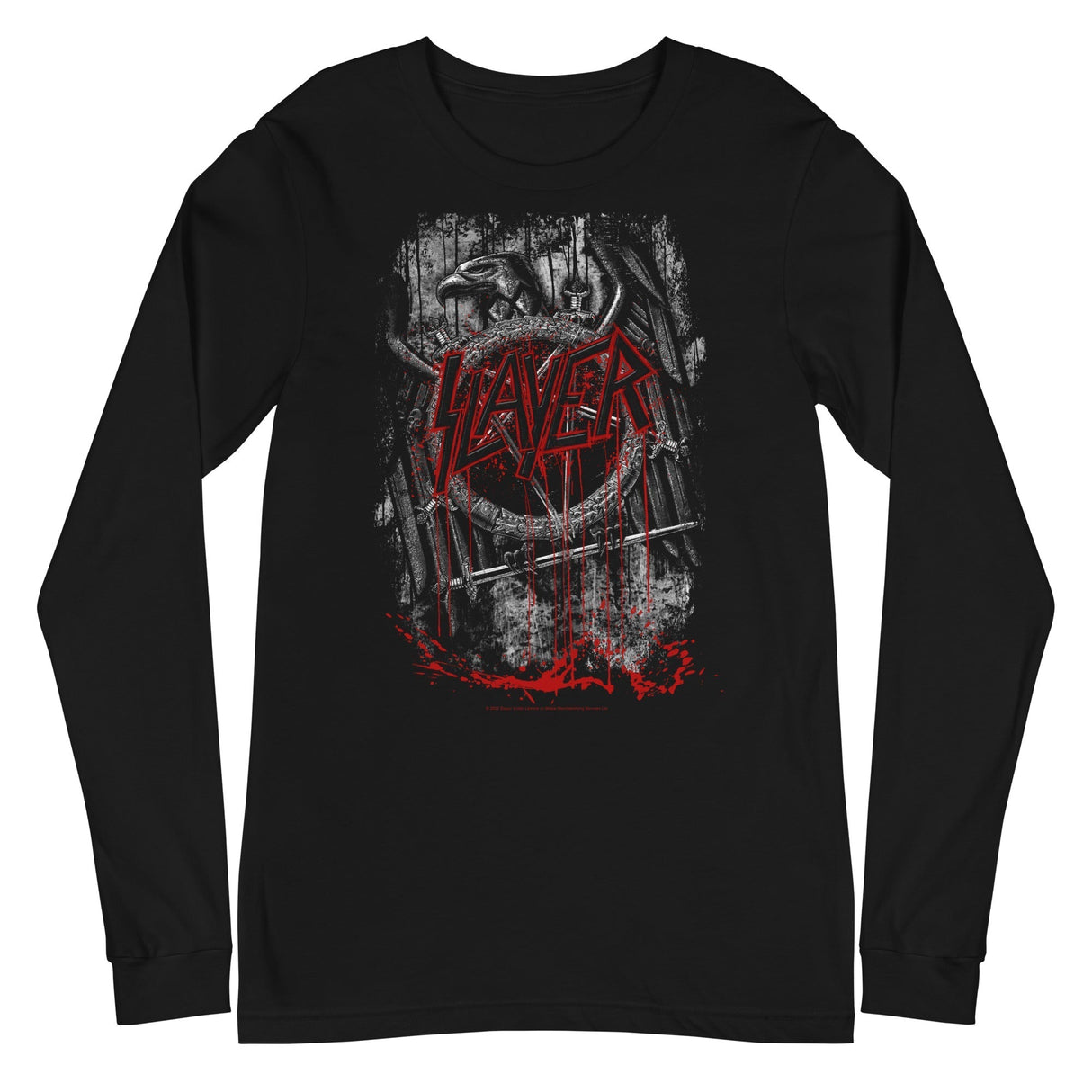 Slayer - Eagle Logo Long Sleeve T-Shirt ()