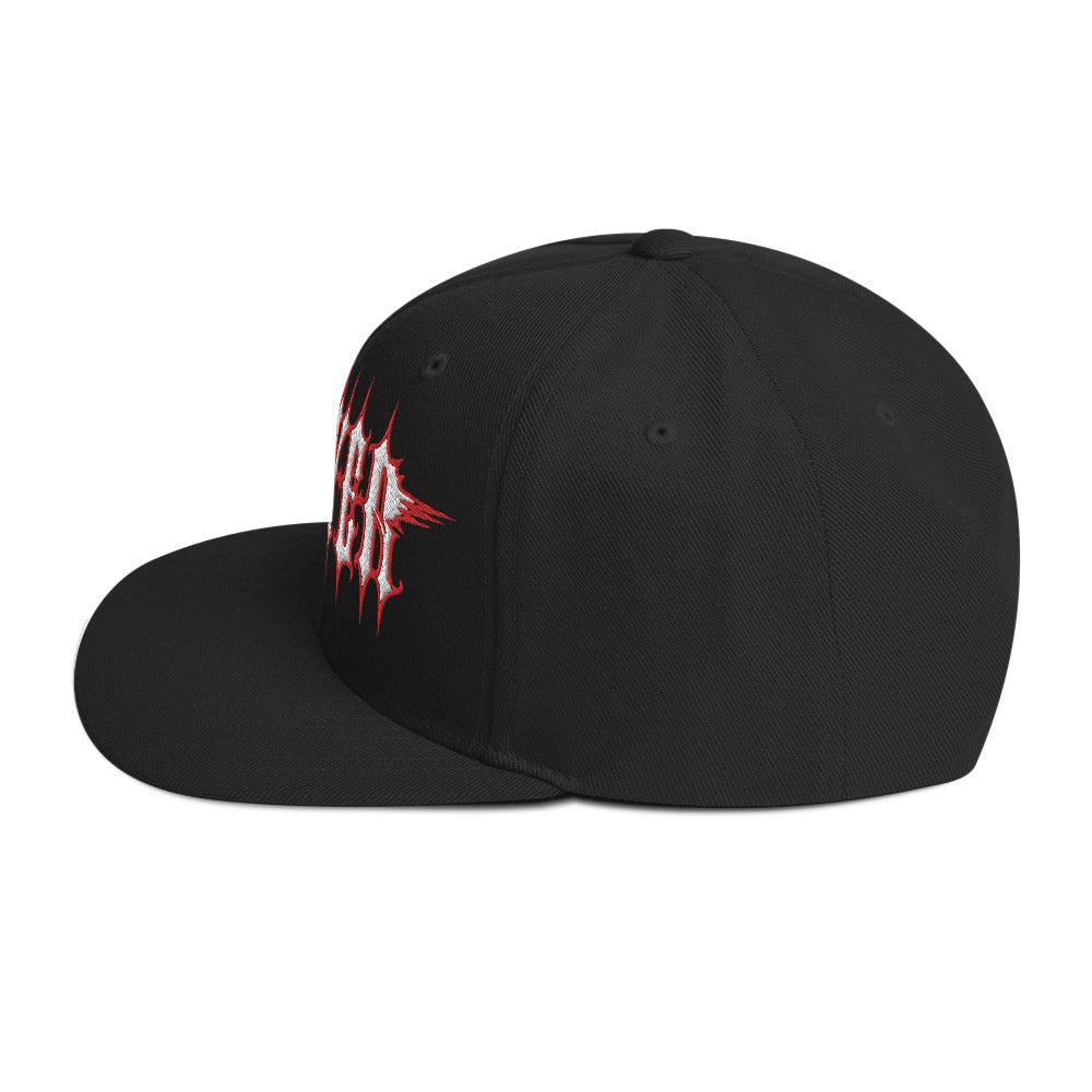 Slayer Electric Logo Embroidered Snapback Hat ()