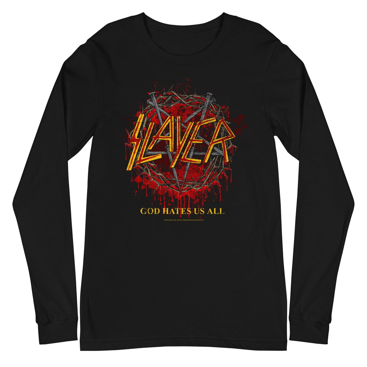 Slayer - God Hates Us All Long Sleeve T-Shirt ()