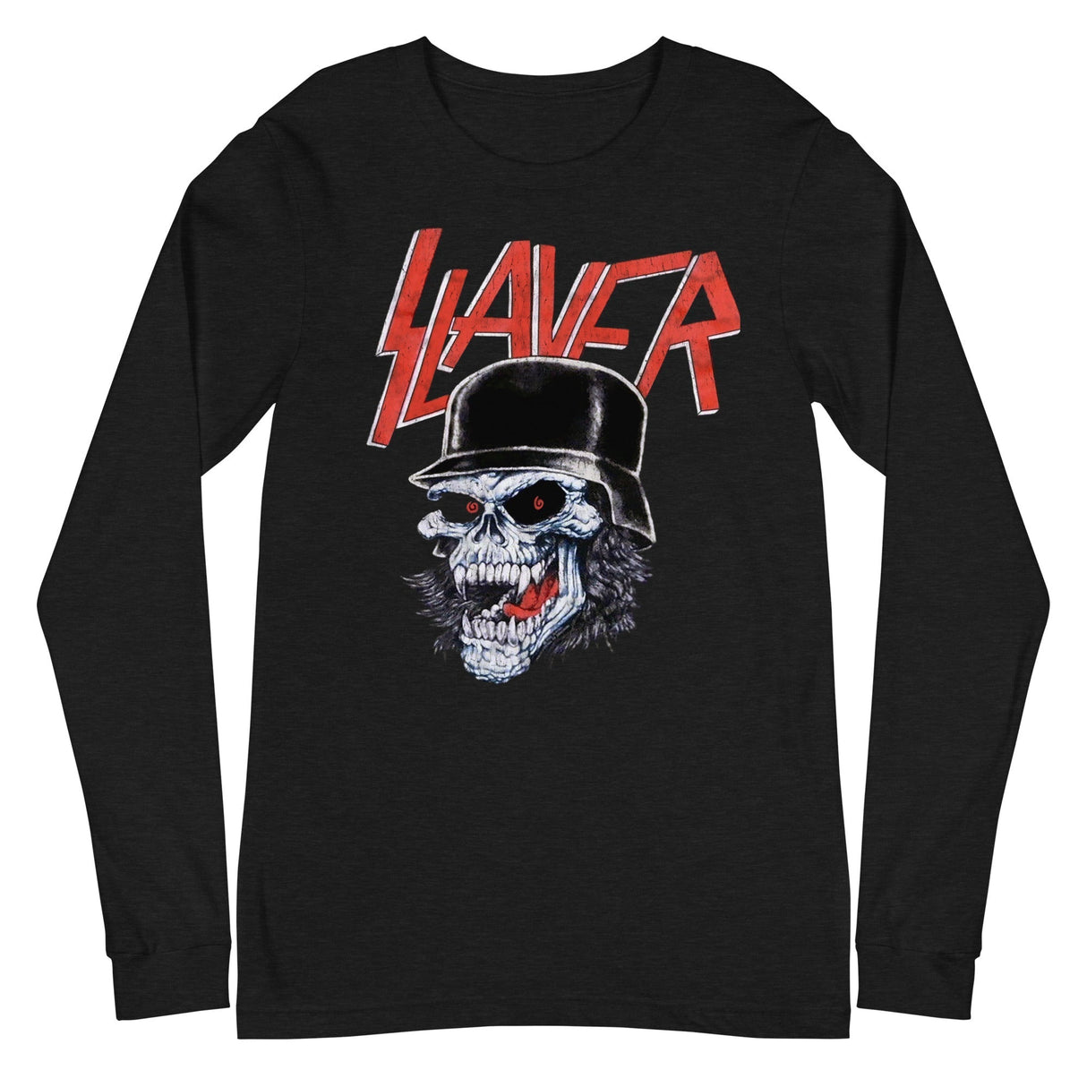 Slayer - Helmet Skull Long Sleeve T-Shirt ()