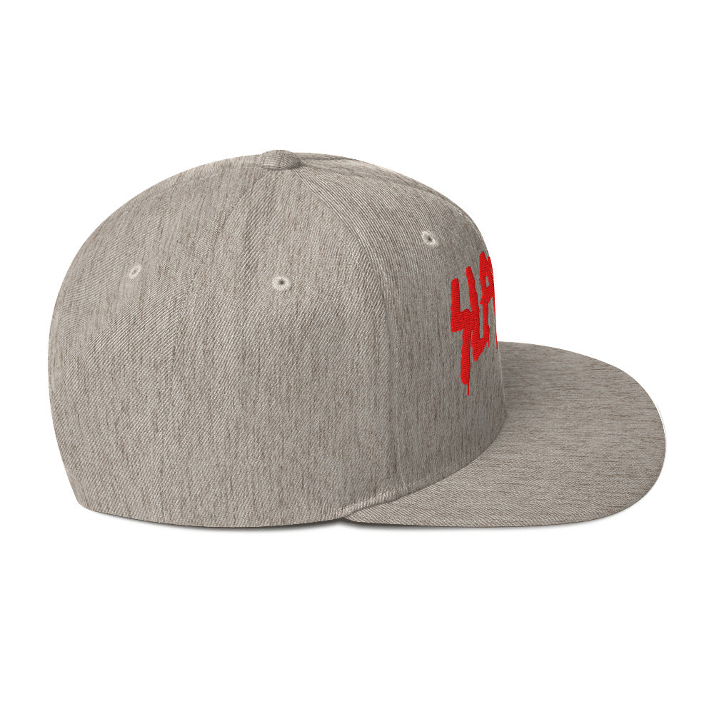 Slayer Logo Embroidered Snapback Hat ()