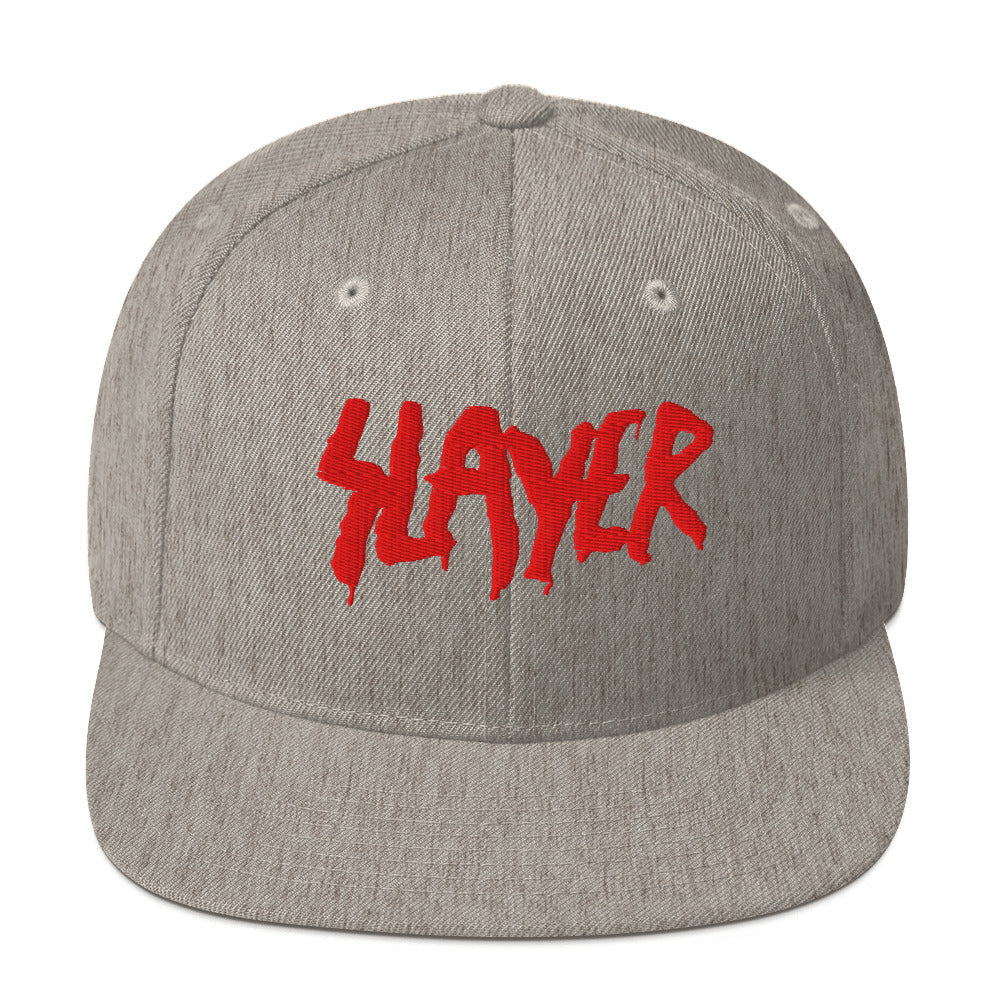 Slayer Logo Embroidered Snapback Hat ()