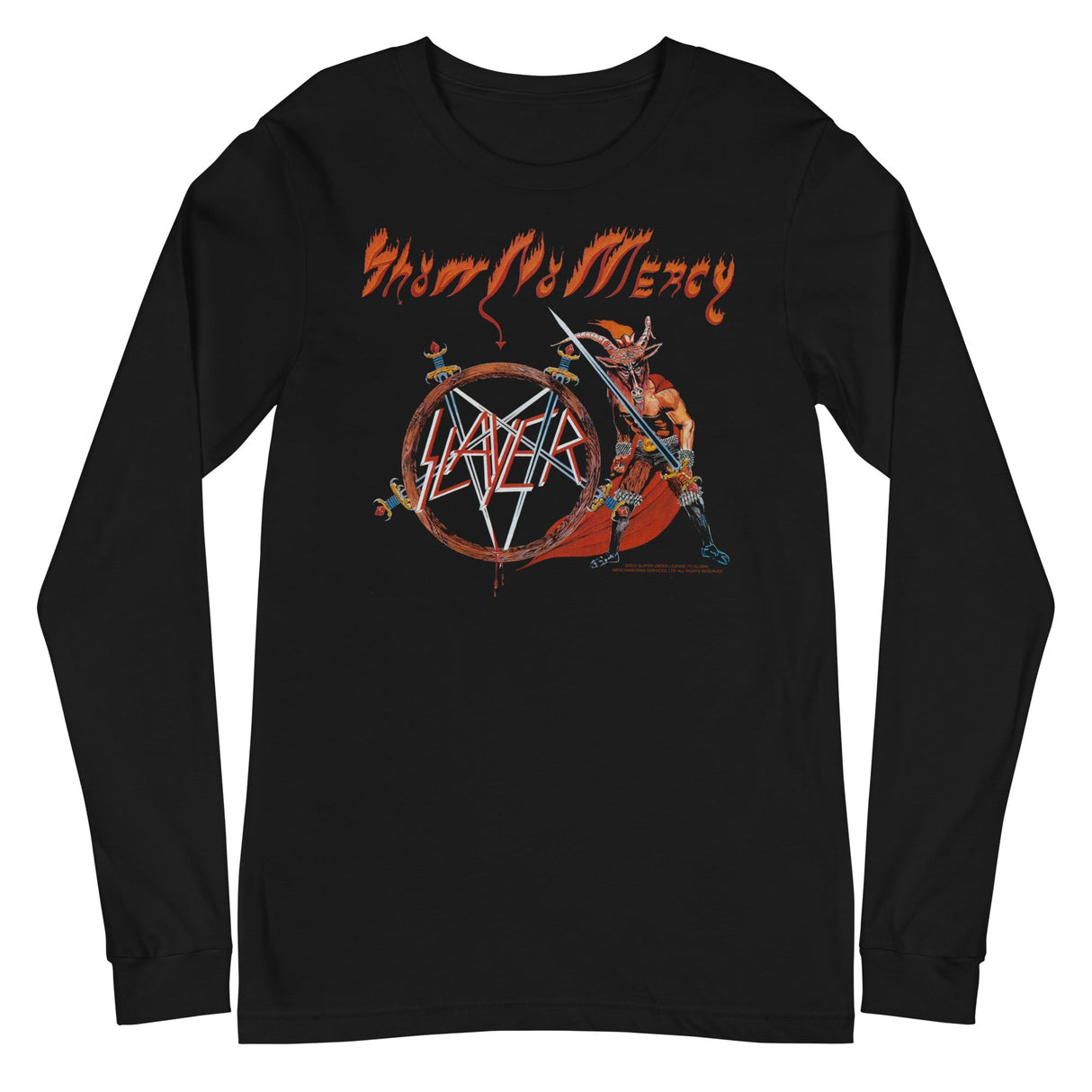 Slayer - Mercy Sword Long Sleeve T-Shirt ()