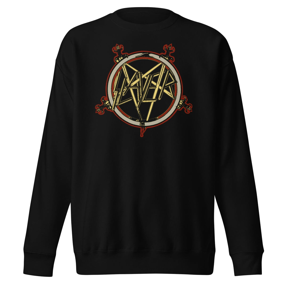 MERCHMOMENT Slayer - Pentagram Logo Sweatshirt [Apparel]