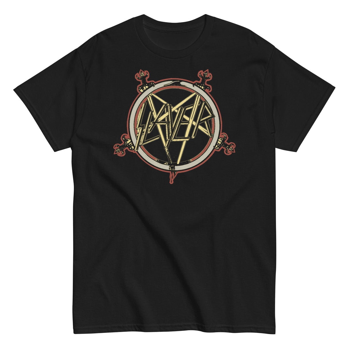 MERCHMOMENT Slayer - Pentagram Logo T-Shirt [Apparel]