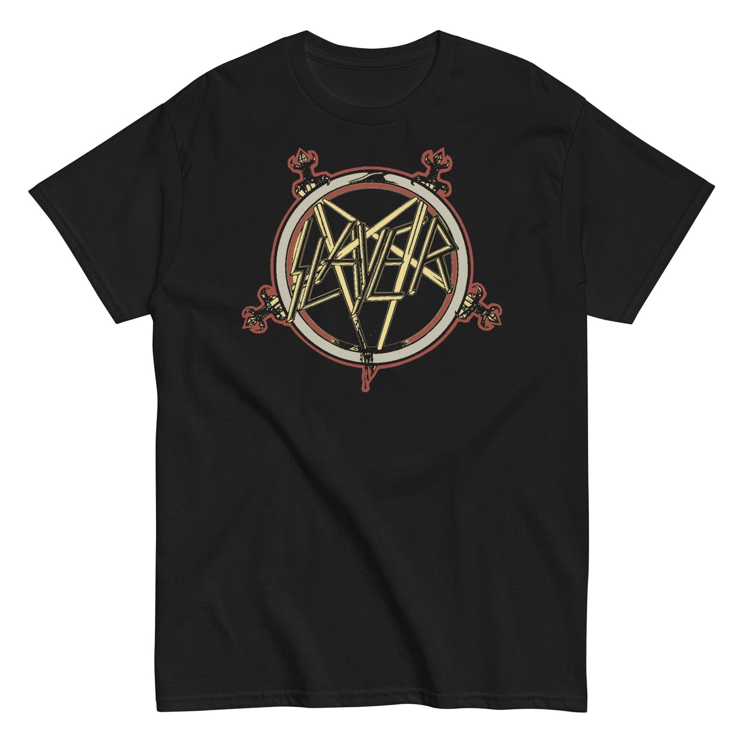 MERCHMOMENT Slayer - Pentagram Logo T-Shirt [Apparel]