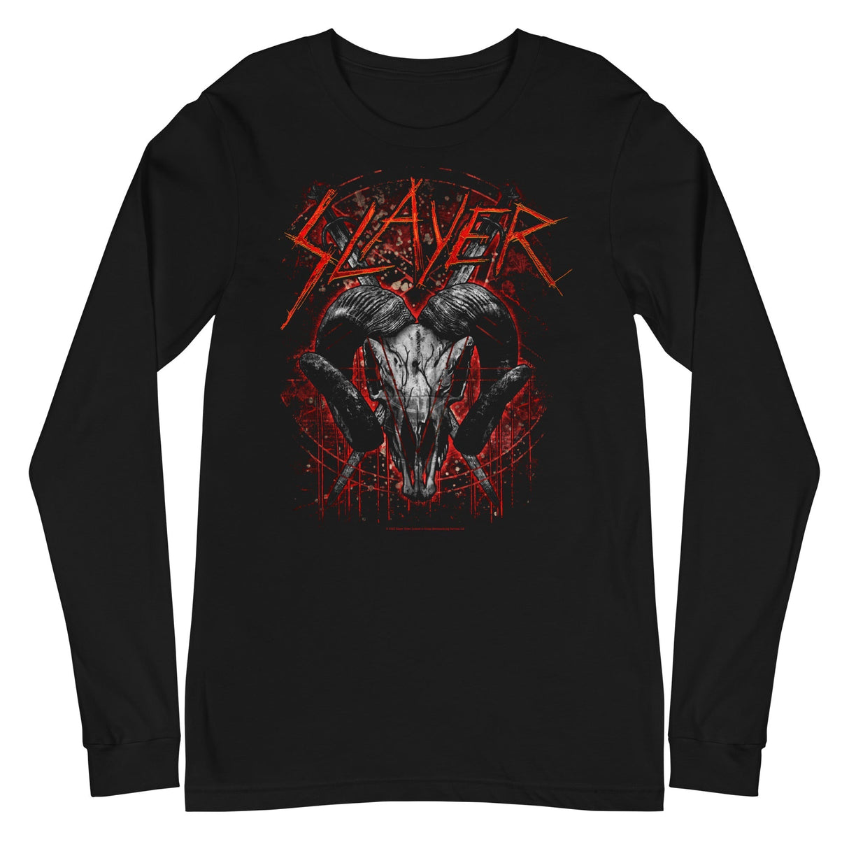 Slayer - Ram's Head Long Sleeve T-Shirt ()