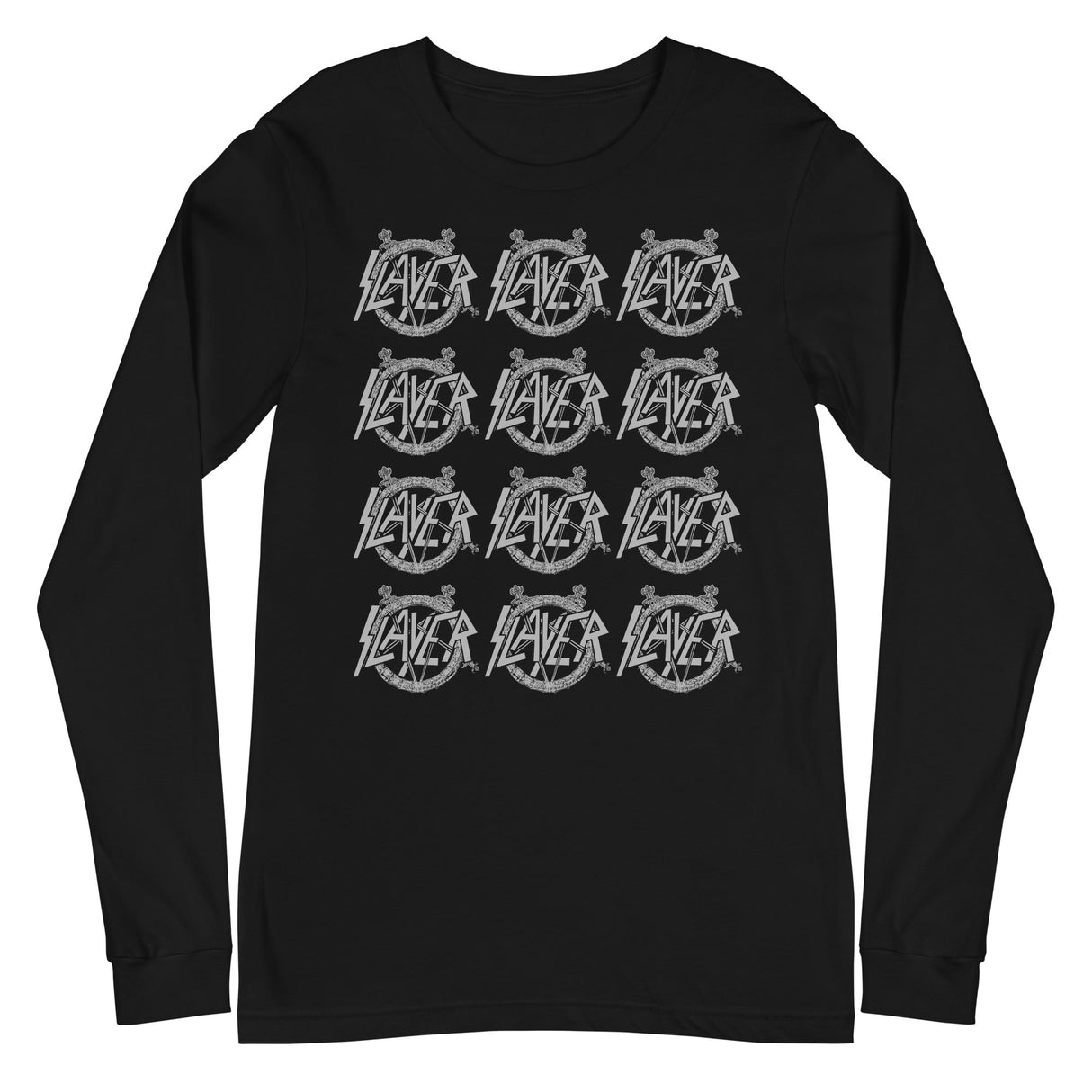 Slayer - Repeat Logo Long Sleeve T-Shirt ()