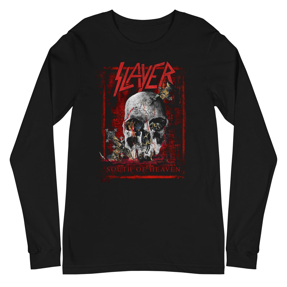 MERCHMOMENT Slayer - South of Heaven Long Sleeve T-Shirt [Apparel]