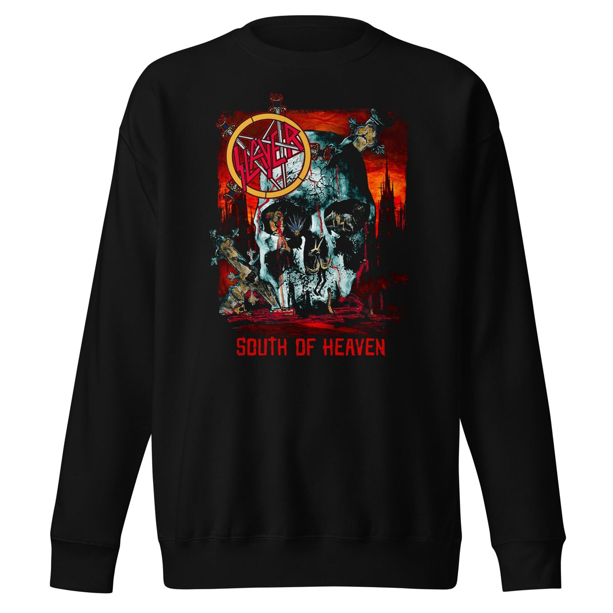 Slayer - South Skull Sweatshirt ()