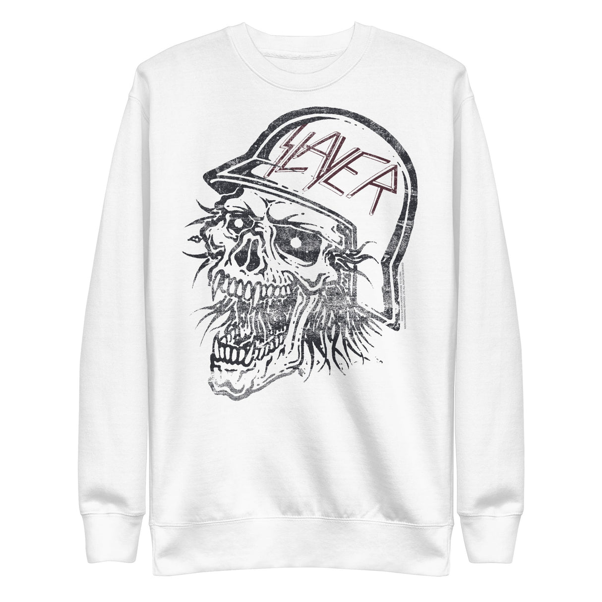 MERCHMOMENT Slayer - Stamped Skull Sweatshirt [Apparel]