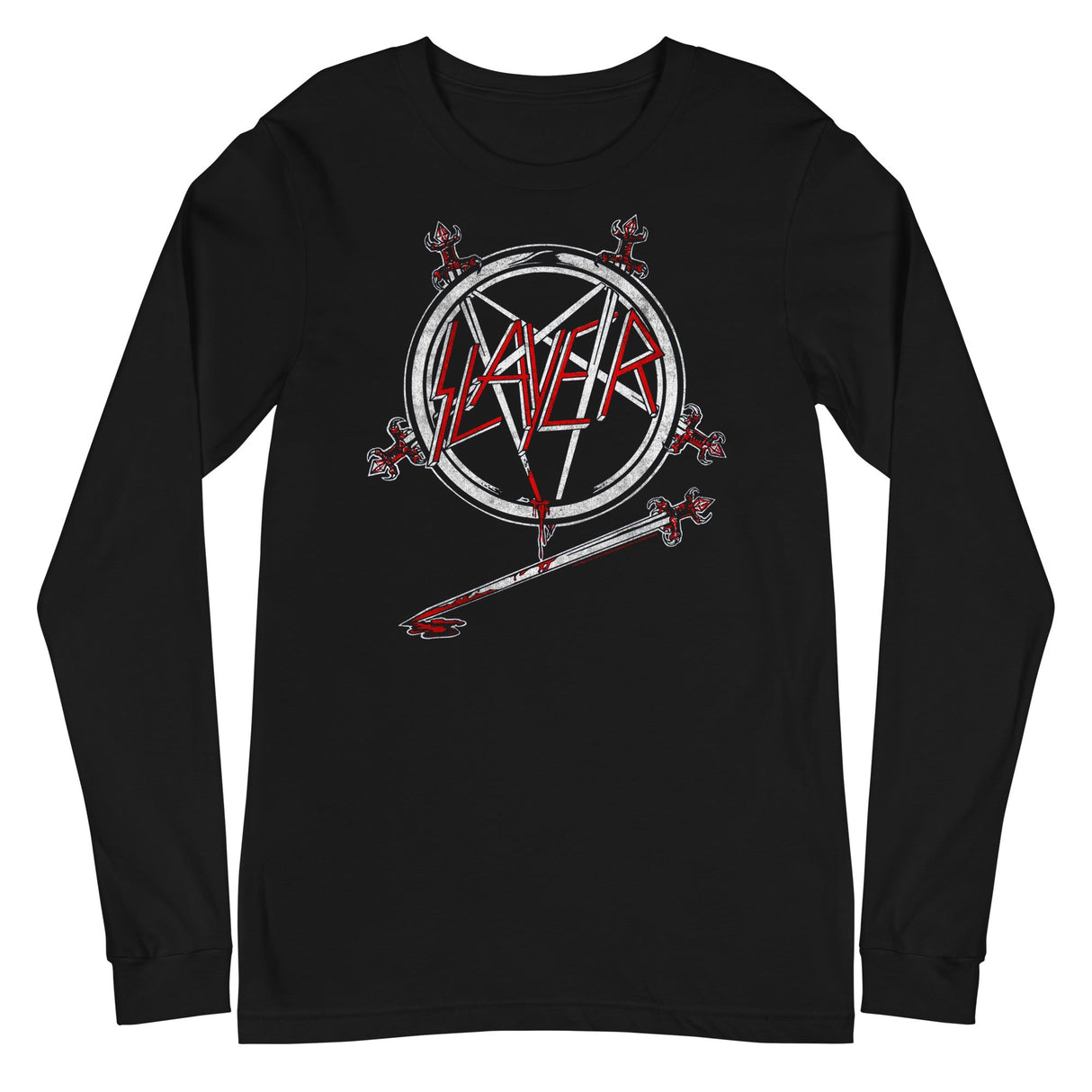 Slayer - Sword Logo Long Sleeve T-Shirt ()