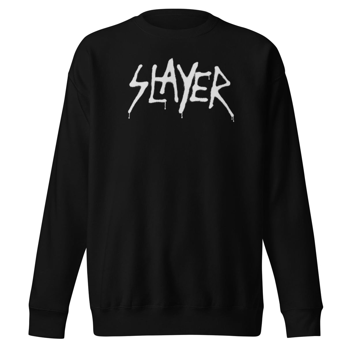 Slayer - White Drip Logo Sweatshirt ()