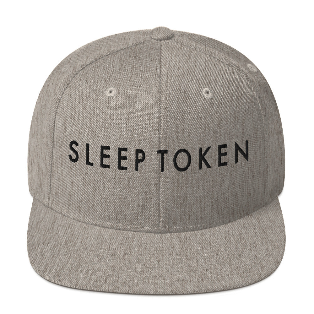 MERCHMOMENT Sleep Token Logo Grey Snapback Hat [Hat]