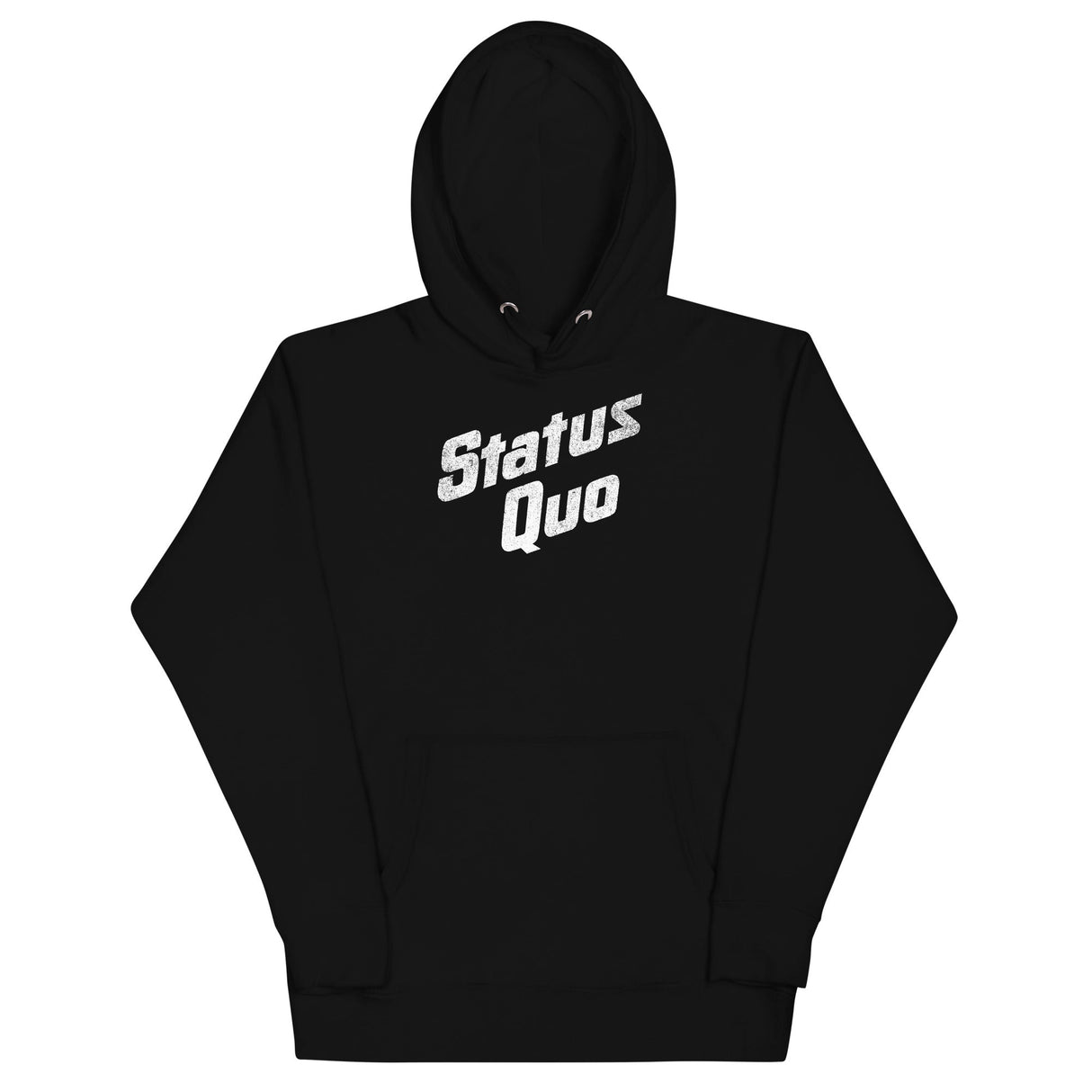 Status Quo - White Logo Hoodie ()