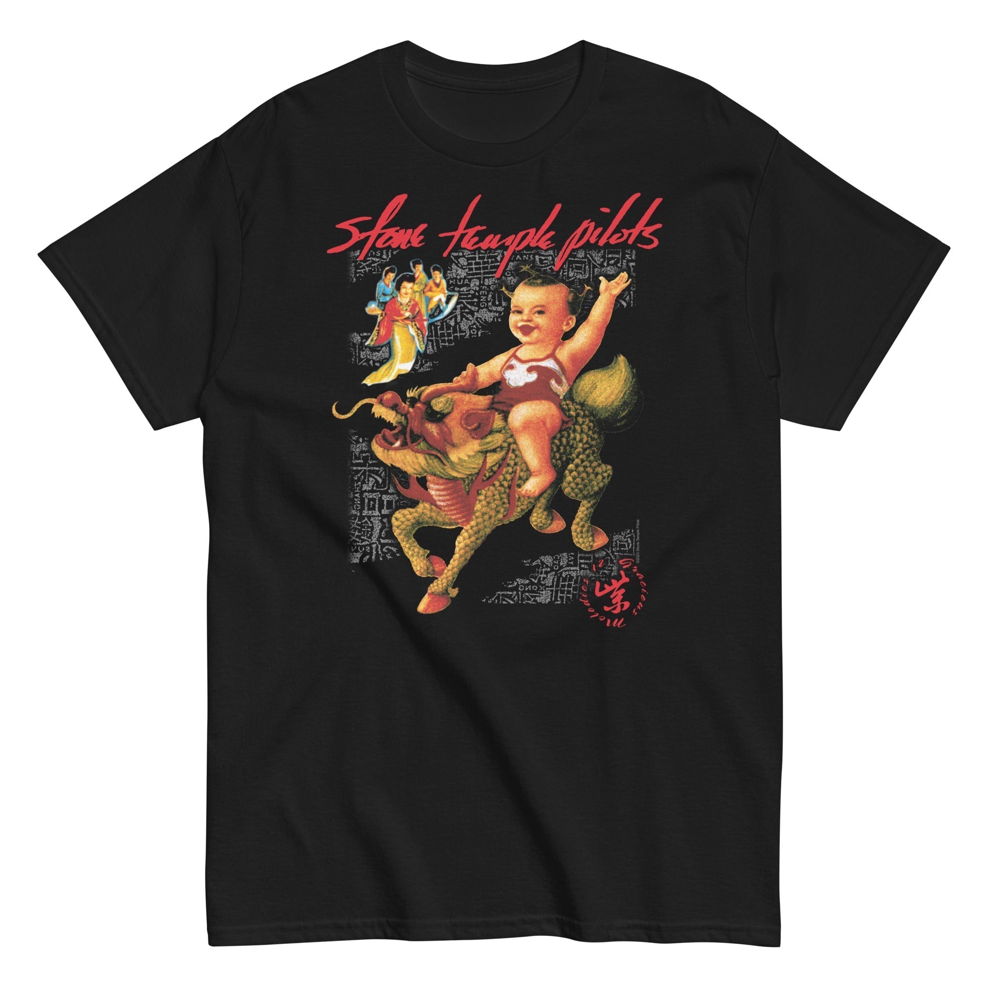 Rock Band Apparel - MERCHMOMENT Stone Temple Pilots - Purple T