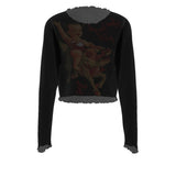 MERCHMOMENT Stone Temple Pilots Purple Women's Mesh Top [Apparel]