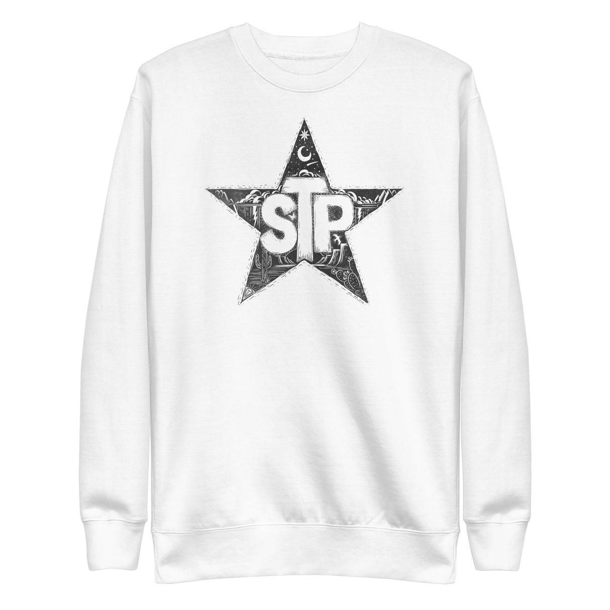 MERCHMOMENT Stone Temple Pilots - Star Sweatshirt [Apparel]