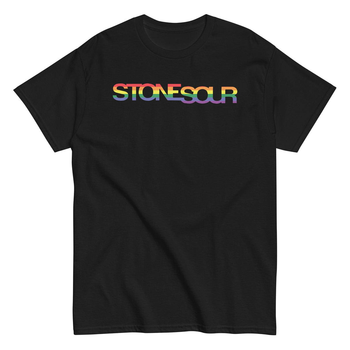 Stone Temple Pilots - StoneSour Rainbow T-Shirt ()