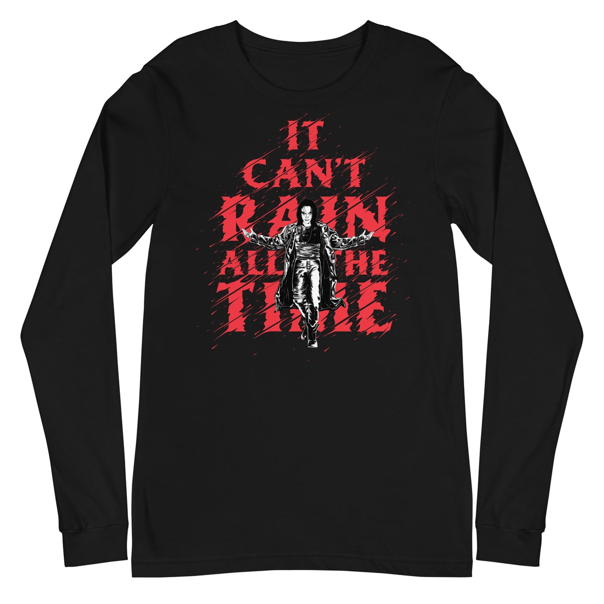 The Crow - It Can't Rain All the Time Long Sleeve T-Shirt ()