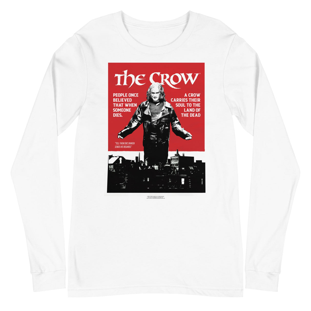 The Crow - Movie Poster Long Sleeve T-Shirt ()