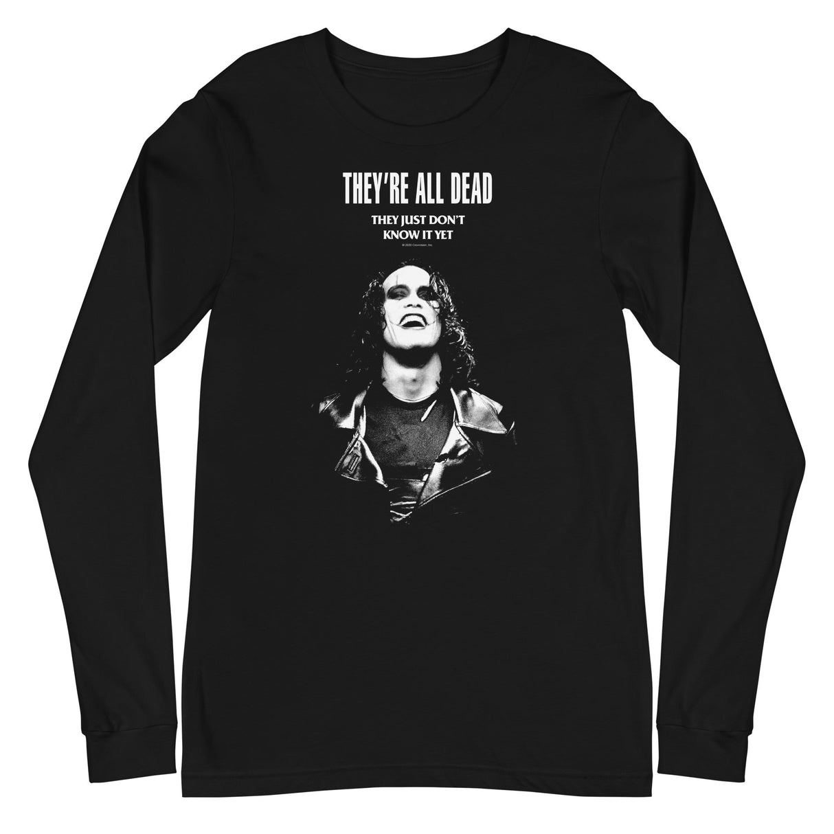 The Crow - Profile Long Sleeve T-Shirt ()