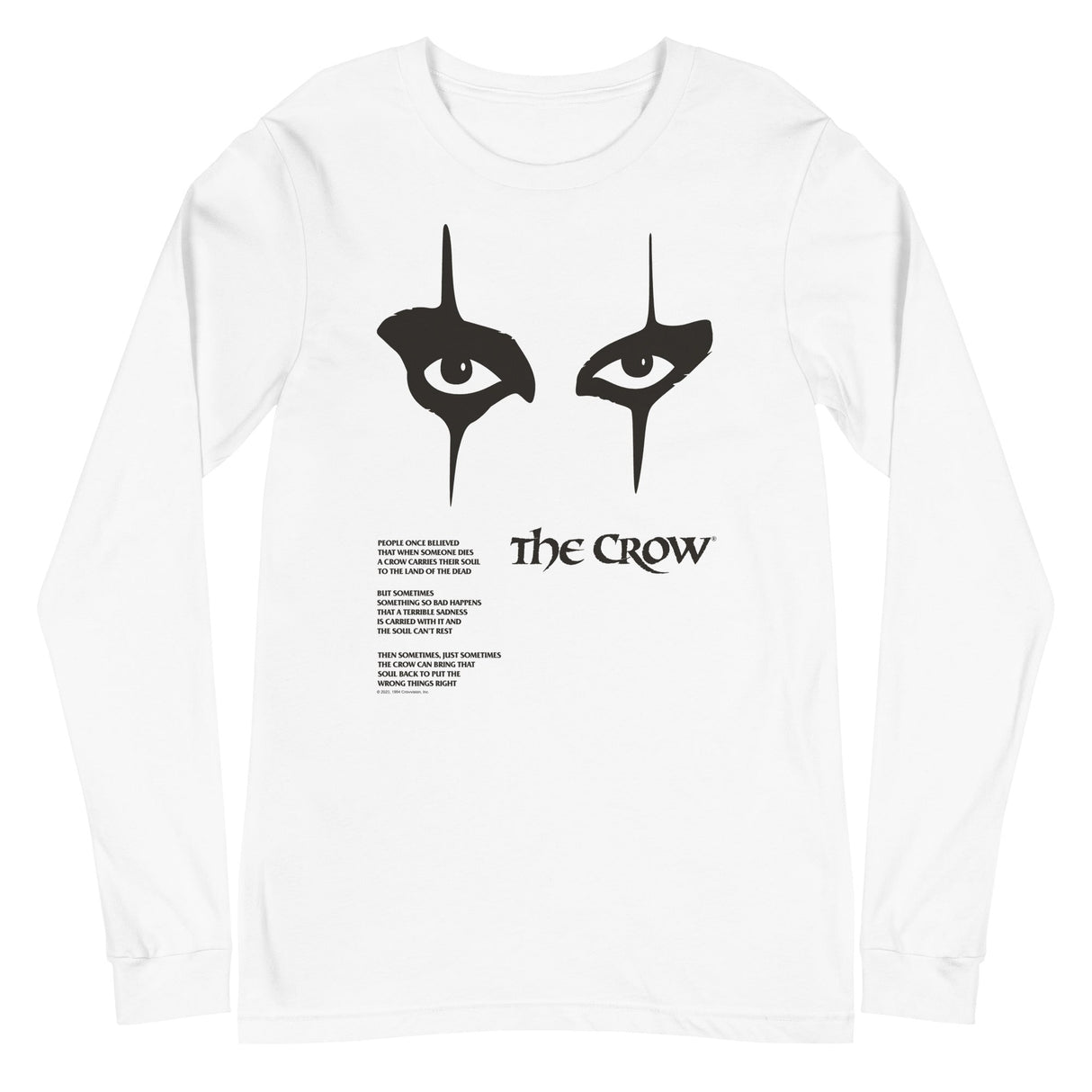 The Crow - Thousand Yard Stare Long Sleeve T-Shirt ()