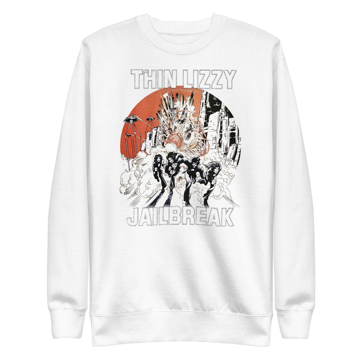 MERCHMOMENT Thin Lizzy - Arctic Jail Sweatshirt [Apparel]
