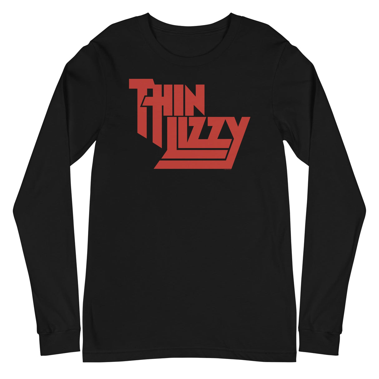 Thin Lizzy - Classic Red Logo Long Sleeve T-Shirt ()