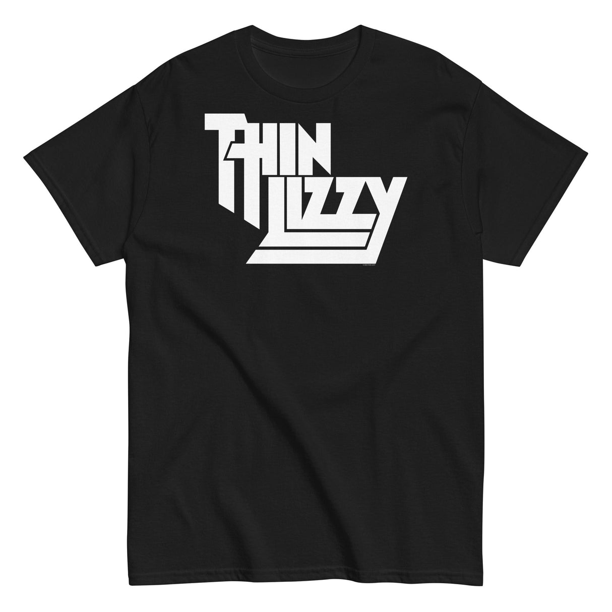 Thin Lizzy - Classic White Logo T-Shirt ()