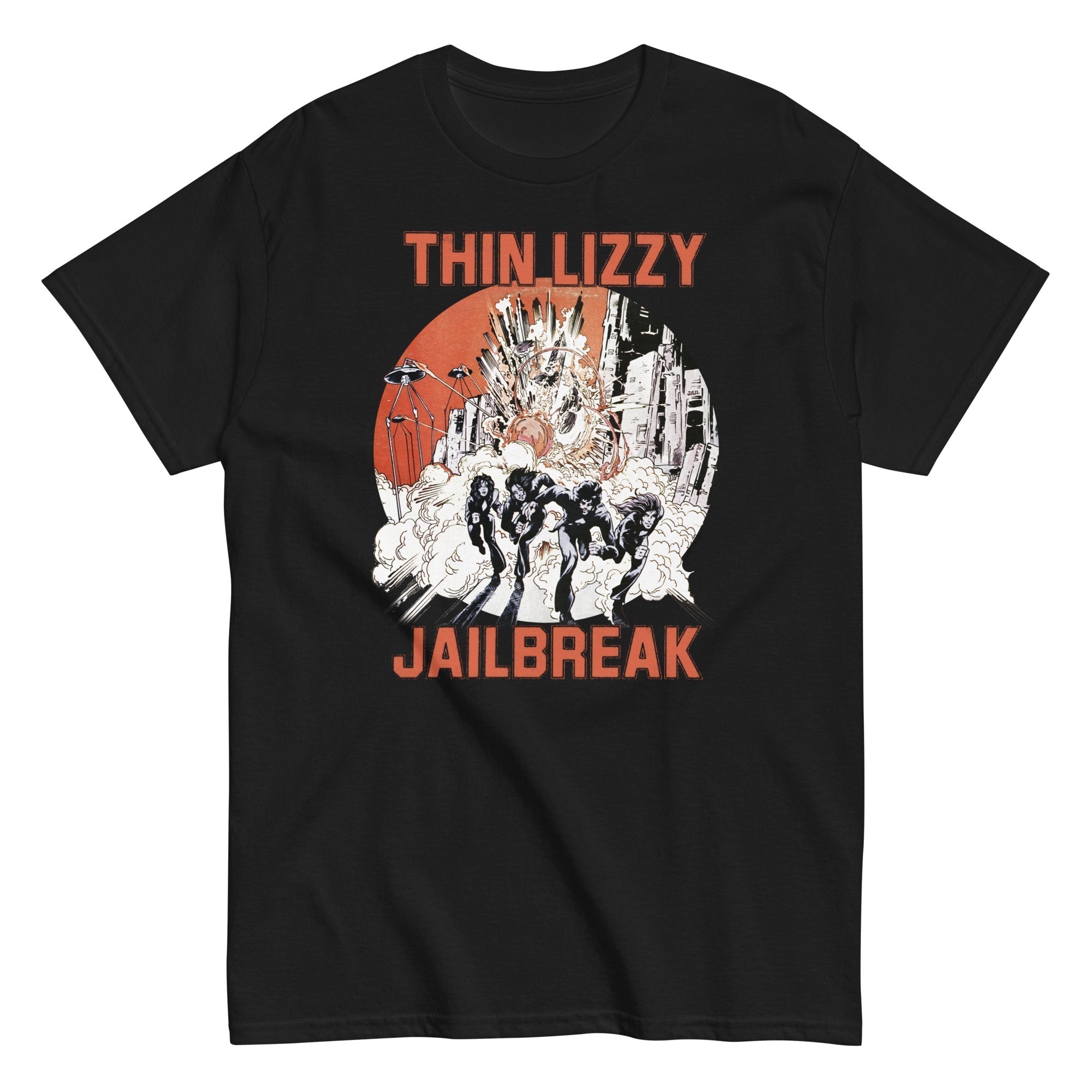 Rock Band Apparel - MERCHMOMENT Thin Lizzy - Jailbreak T-Shirt