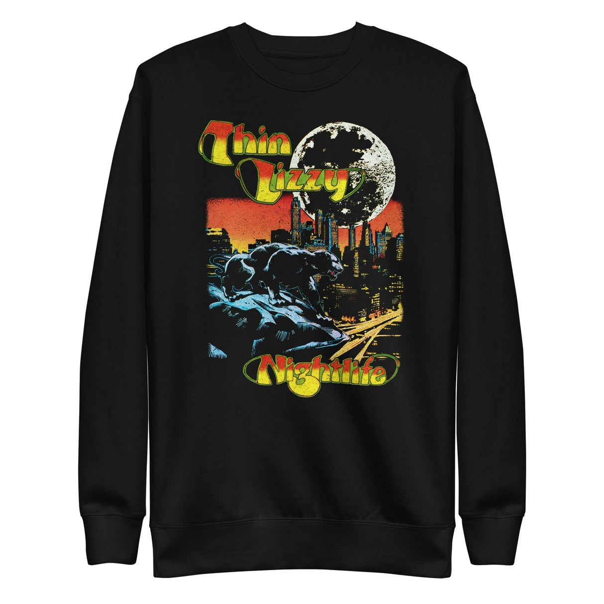 MERCHMOMENT Thin Lizzy - Nightlife Sweatshirt [Apparel]