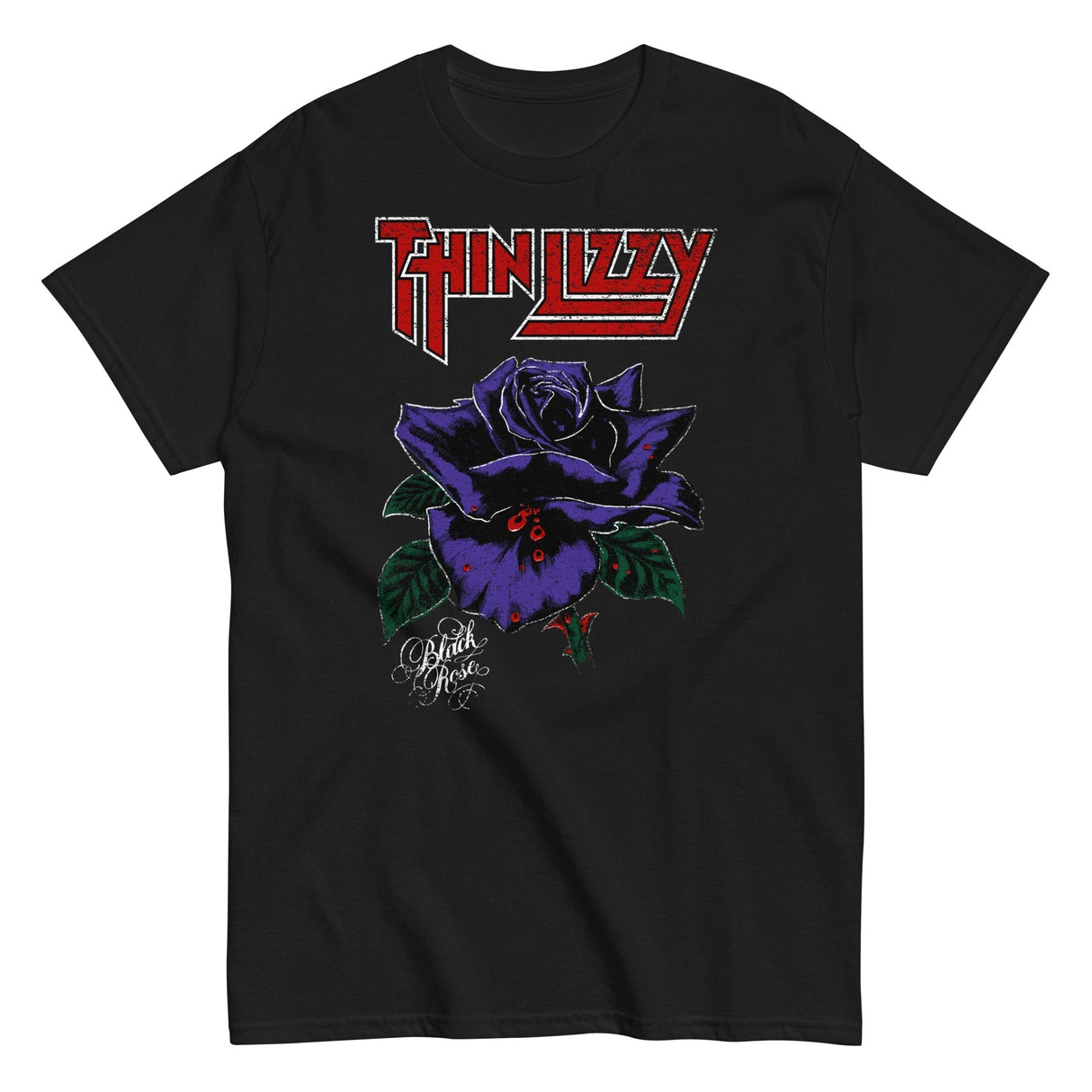 Thin Lizzy - Purple Rose T-Shirt ()