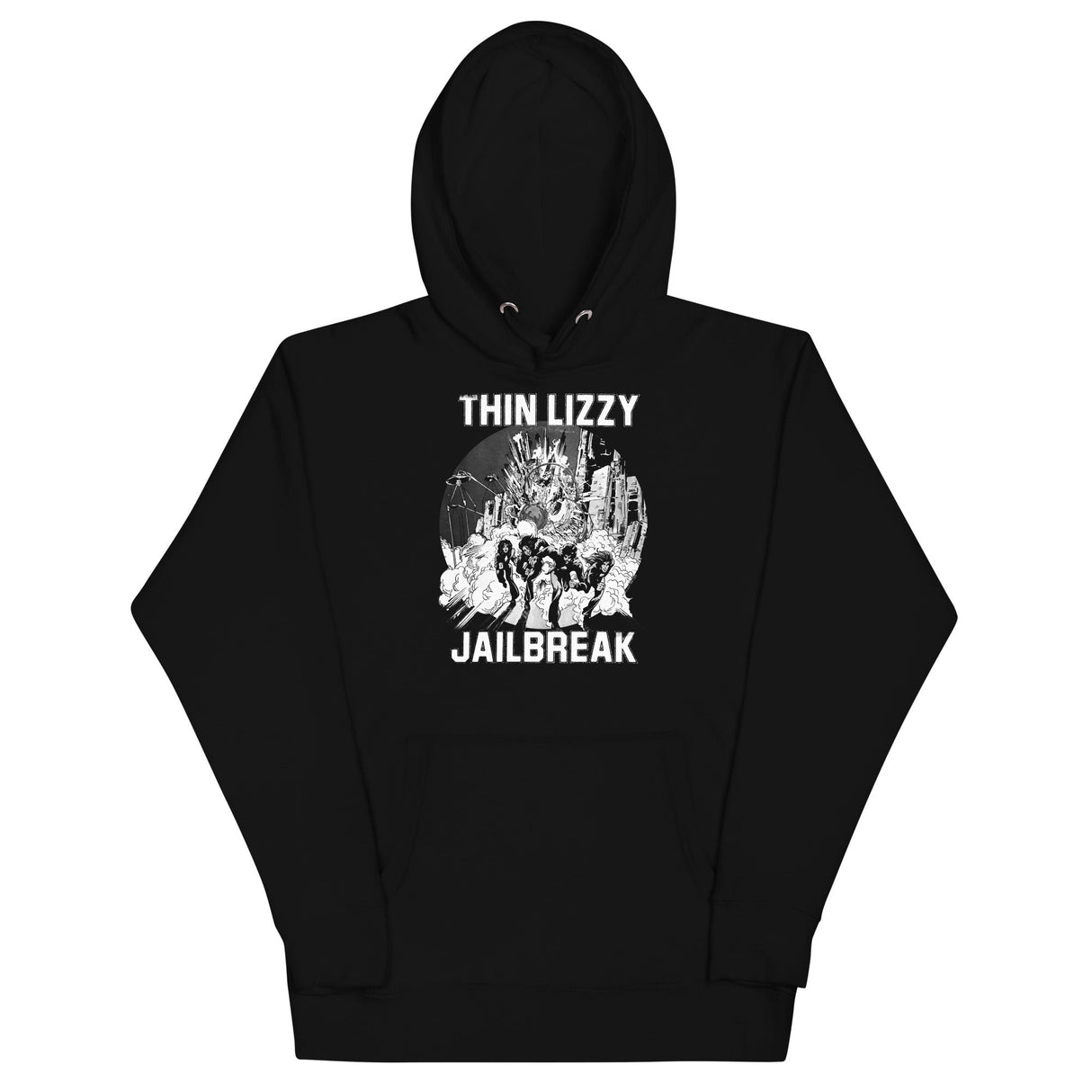 Thin Lizzy - White Jailbreak Hoodie ()