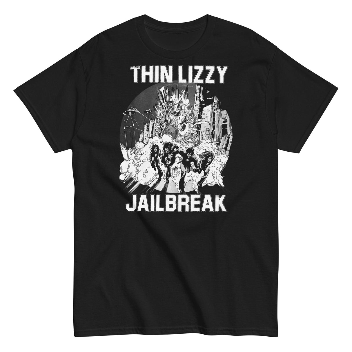 Thin Lizzy - White Jailbreak T-Shirt ()