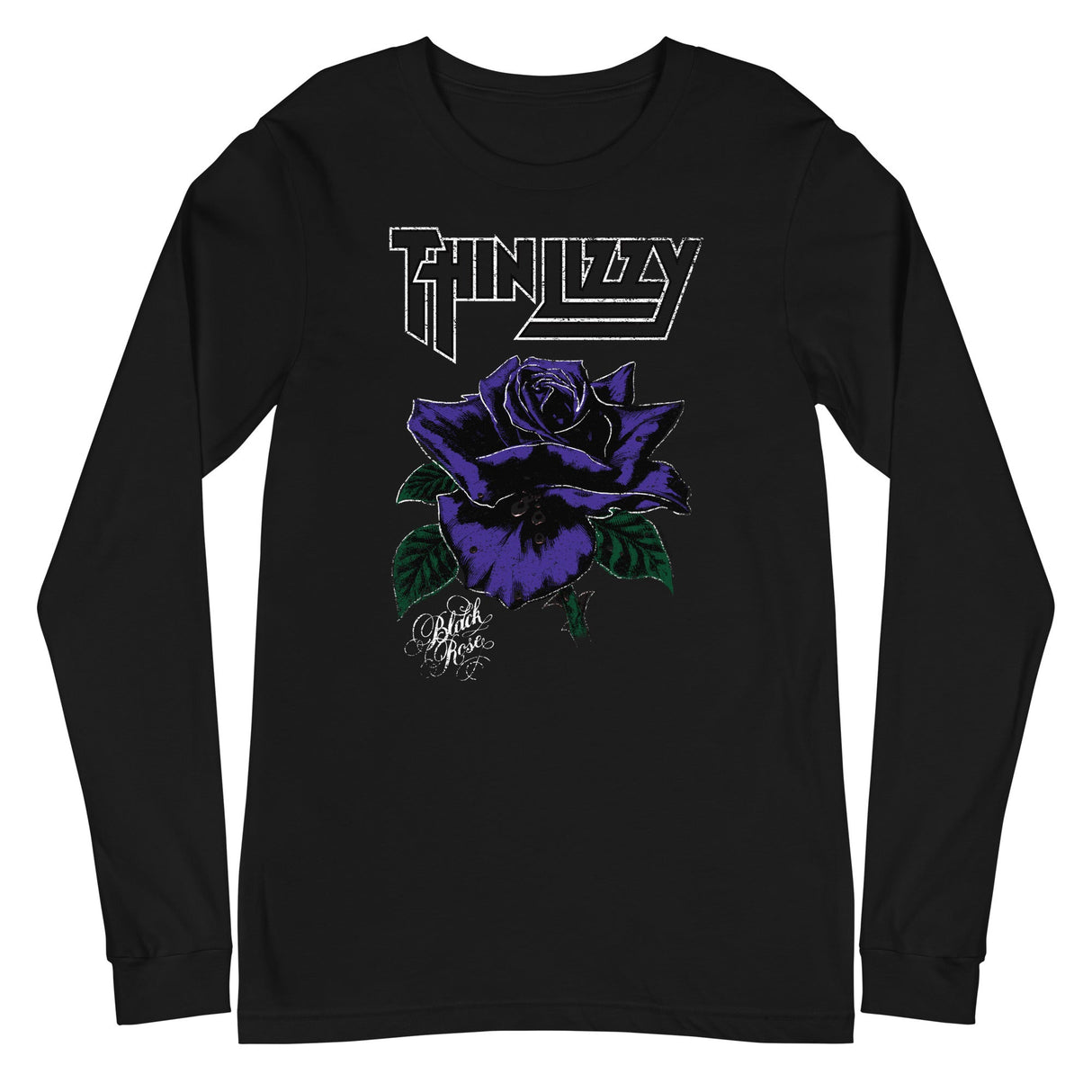 Thin Lizzy - White Outline Long Sleeve T-Shirt ()