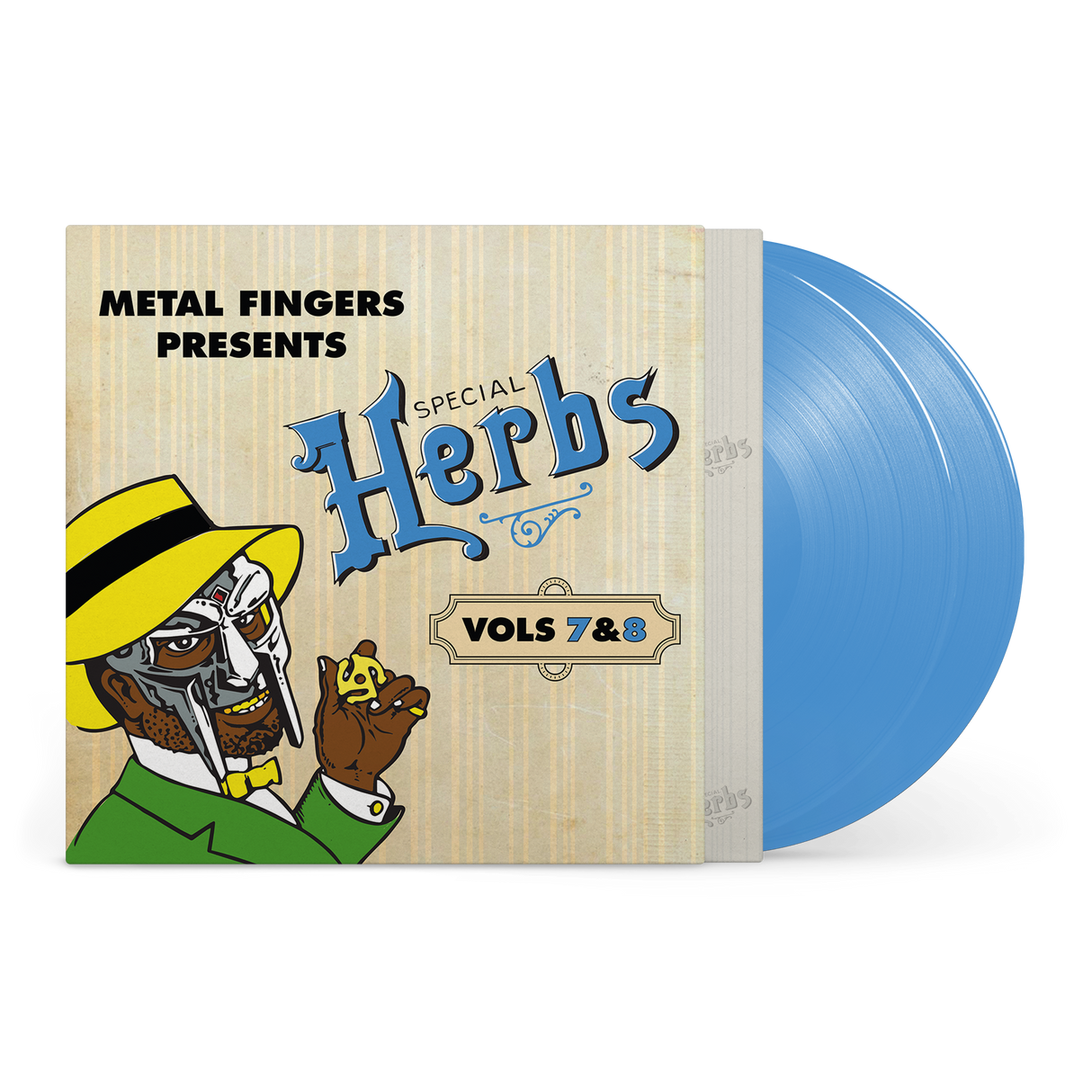 Metal Fingers Presents: Special Herbs Vol. 7 & 8 (Sky Blue 2LP) (Vinyl)