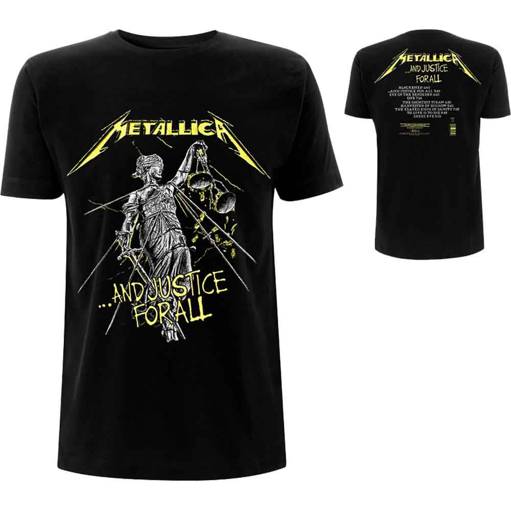 Metallica y Justice For All Tracks [Camiseta]